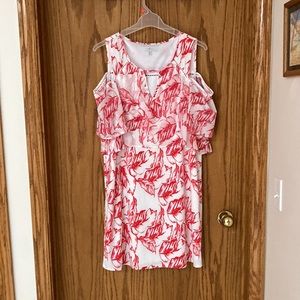 Fever cold shoulder dress size M